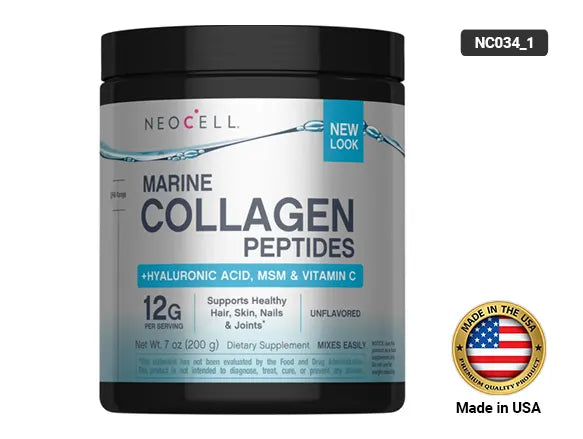 NeoCell Marine Collagen + Hyaluronic Acid + Vitamin C + MSM Powder 200g in Sri Lanka